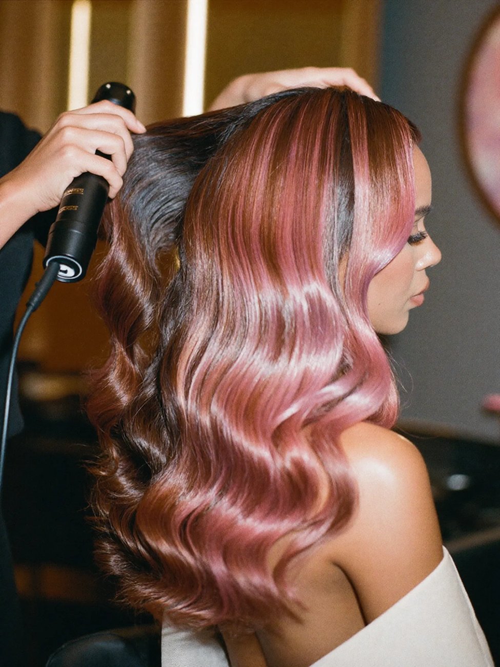 Cabello trabajado en Nouveau